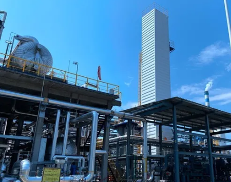 重庆万盛煤化“低温甲醇洗排放尾气回收年产8万吨二氧化碳”项目完工投产